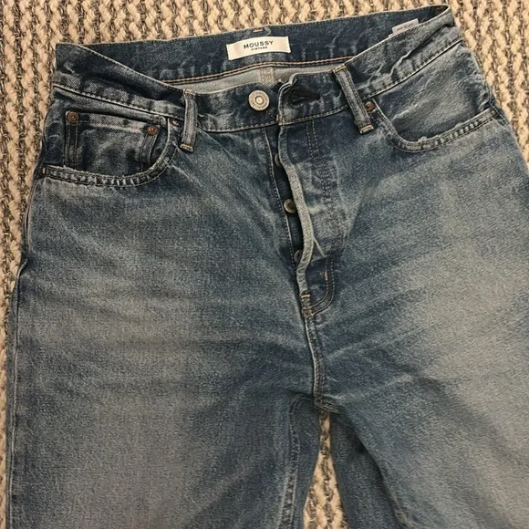 Moussy Aripeka Wide Straight jeans - Picture 7 of 11